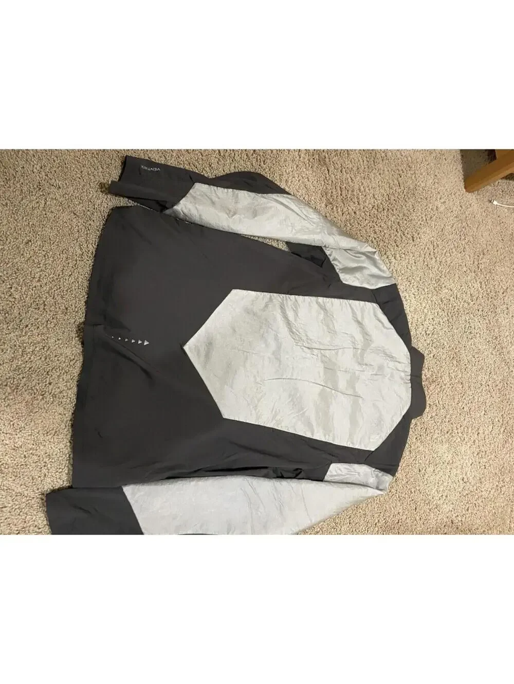 Men’s The North Face Centric Jacket M Medium Gray Wind stopper Lightweight